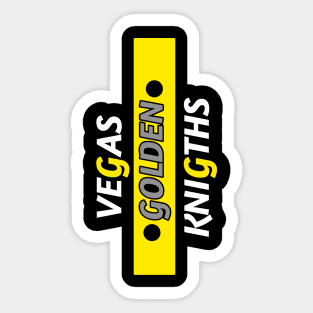 Vegas golden knights Sticker